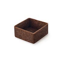 HUG Mini Choco Filigrano Butter Square 3.3 cm 
ミニチョコタルト フィリグラーノ バター スクエア 3.3cm